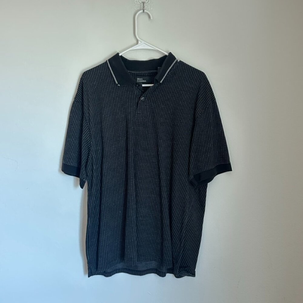 Mark Edwards Black Short Sleeve Polo (XL)